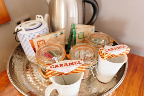 tea and biscuits