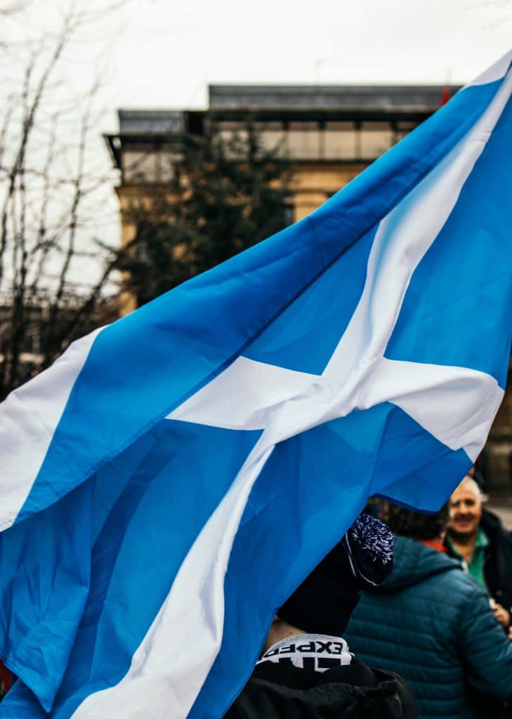 Scotland flags